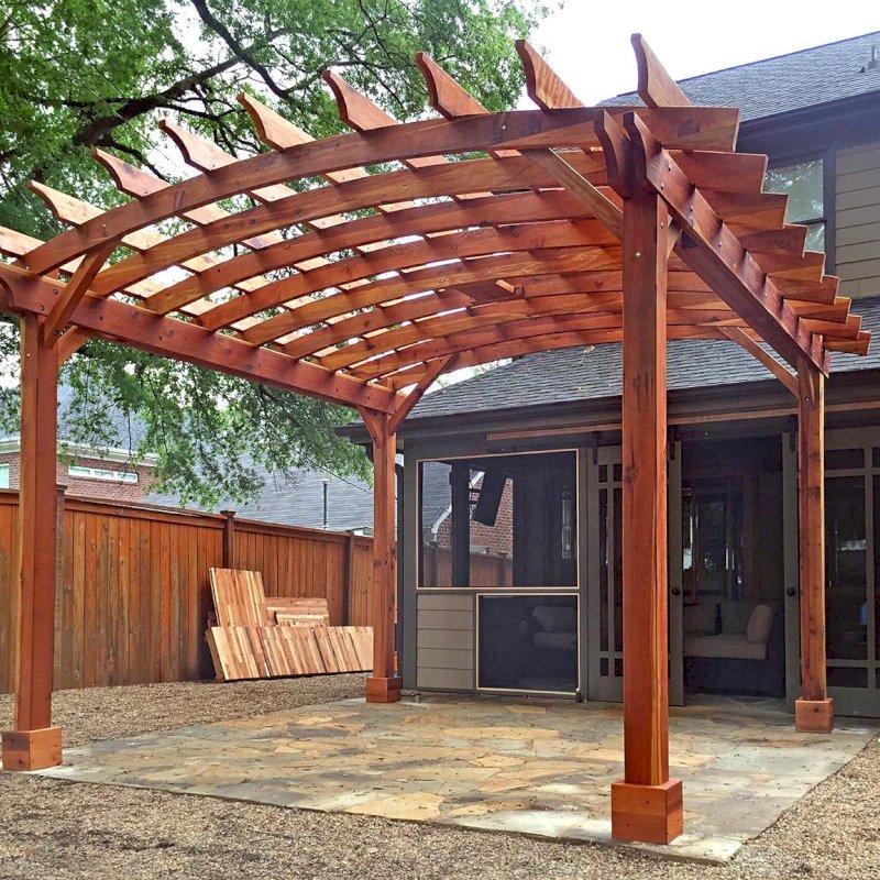 Arched Open Sky Pergolas