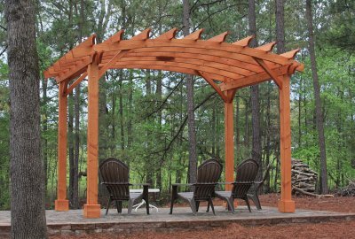 Arched Open Sky Pergolas