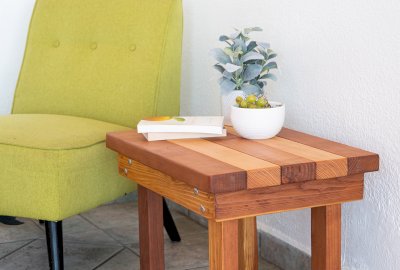 Ashley's Multi Colored Wood Table