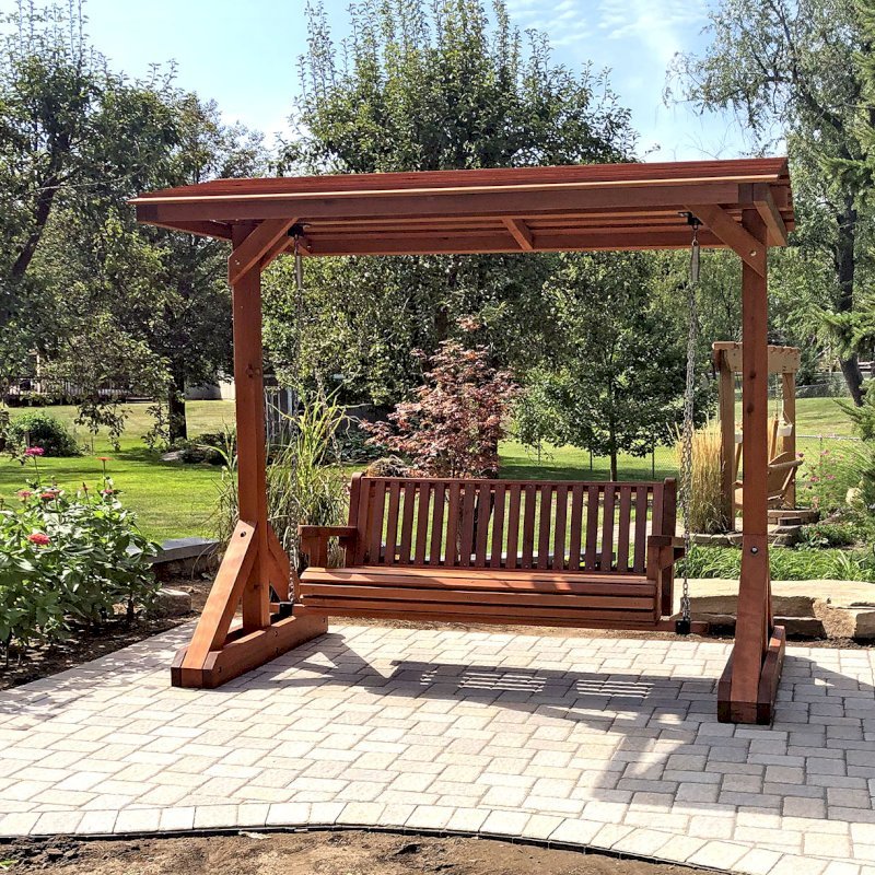 Bench Swing Sets, Built to Last Decades | Forever Redwood