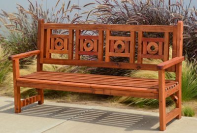 Caneel Bay Garden Bench