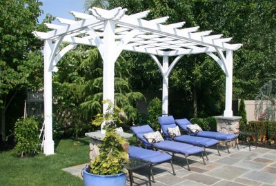 Cherry Hill Outdoor Pergola Kit