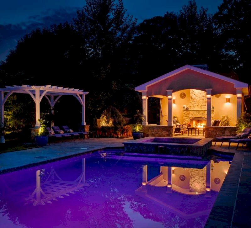 Cherry Hill Outdoor Pergola Kit (Options: 16' x 10', California Redwood, No Electrical Wiring Trim, Post Anchoring for Stone, Brick or Concrete, No Ceiling Fan Base, No Curtain Rods, No Privacy Panels, 9' Post Height, Off-White Oil-Based). Photo Courtesy of Rich Wulwick of Cherry Hill, New Jersey. Cherry Hill Outdoor Pergola Kit (Options: 16' x 10', California Redwood, No Electrical Wiring Trim, Post Anchoring for Stone, Brick or Concrete, No Ceiling Fan Base, No Curtain Rods, No Privacy Panels, 9' Post Height, Off-White Oil-Based). Photo Courtesy of Rich Wulwick of Cherry Hill, New Jersey.