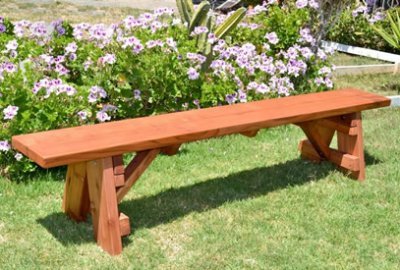 Classic Wooden Picnic Bench