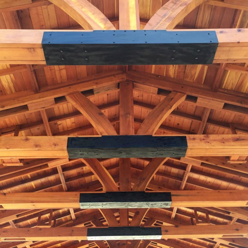 Custom Fat Timber Wood Pavilion Kits (Options: 30' x 60', Mature Redwood, 8-Post Anchor Kit for Gale-Wind, Transparent Premium Sealant). Photo Courtesy of Mr. & Ms. Rodriguez of El Paso Grace Gardens, 6701 Westside Dr. El Paso, Texas, 79932. We can build your Pavilion any size you need. Custom Fat Timber Wood Pavilion Kits (Options: 30' x 60', Mature Redwood, 8-Post Anchor Kit for Gale-Wind, Transparent Premium Sealant). Photo Courtesy of Mr. & Ms. Rodriguez of El Paso Grace Gardens, 6701 Westside Dr. El Paso, Texas, 79932. We can build your Pavilion any size you need.