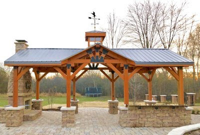 Custom Wood Pavilion kits
