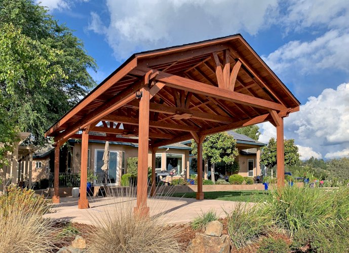 Wood Pergolas and Pavilions, Built to 