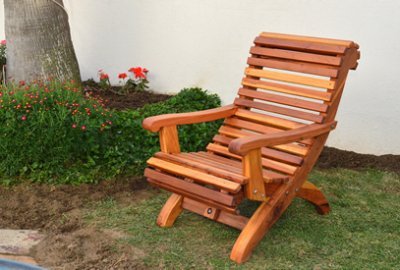 Ensenada Wood Easy Chair