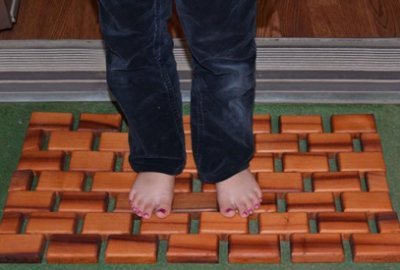 Flexible Wood Floor Mats