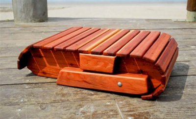 Folding Adirondack Ottoman