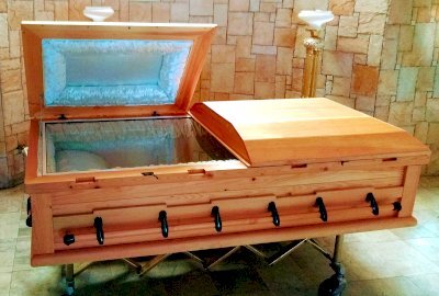 Forever All Natural Wood Casket