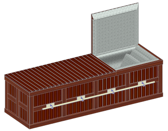 Forever All Natural Wood Casket