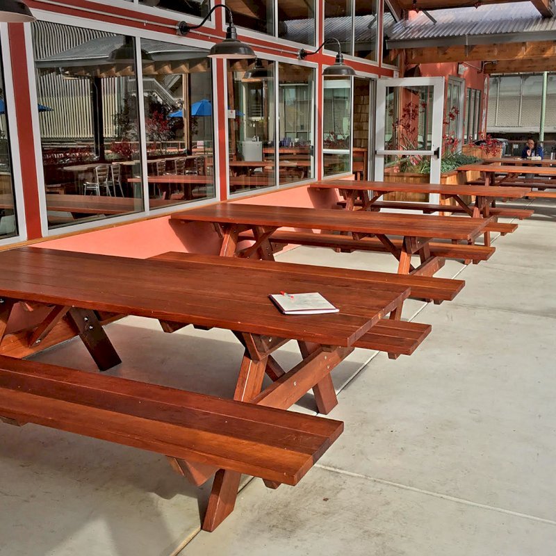 Redwood Picnic Table Customize Your Redwood Table