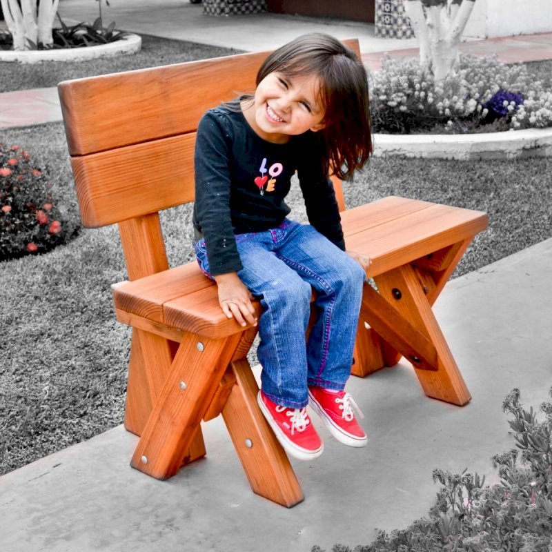 Fullback Bench (Options: 3 ft, Mature Redwood, No Cushion, No Engraving, Transparent Premium Sealant). Fullback Bench (Options: 3 ft, Mature Redwood, No Cushion, No Engraving, Transparent Premium Sealant).