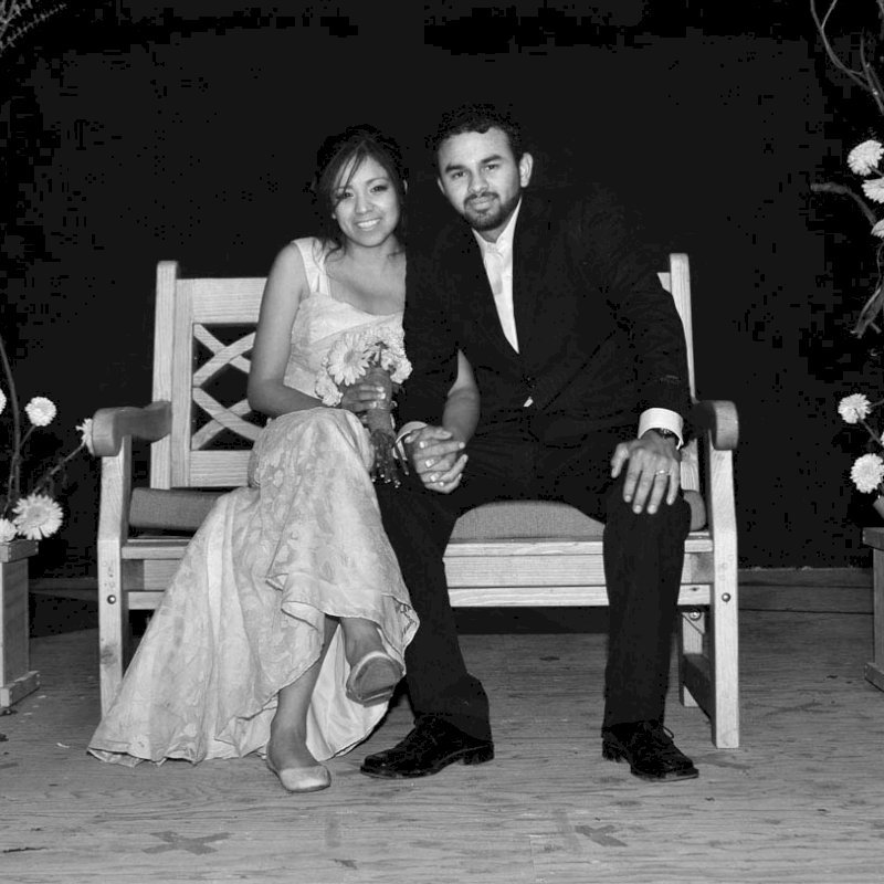 Wedding at the Barn. Hennell Wooden Garden Bench (Options: 4 ft, Douglas-fir, Custom Cushion, Custom Engraving, Transparent Premium Sealant). Photo Courtesy of Paty & Abel Jimenez of Baja, Mexico. Wedding at the Barn. Hennell Wooden Garden Bench (Options: 4 ft, Douglas-fir, Custom Cushion, Custom Engraving, Transparent Premium Sealant). Photo Courtesy of Paty & Abel Jimenez of Baja, Mexico.