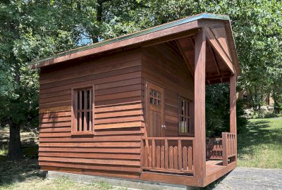 Kid's Backyard Cabin