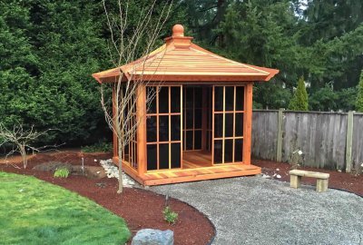 Wood Pergolas Pavilions Built To Last Forever Redwood