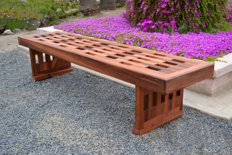 Wooden garden seating on sale