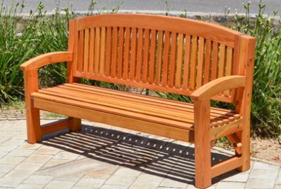 Luna Wood Memorial Bench