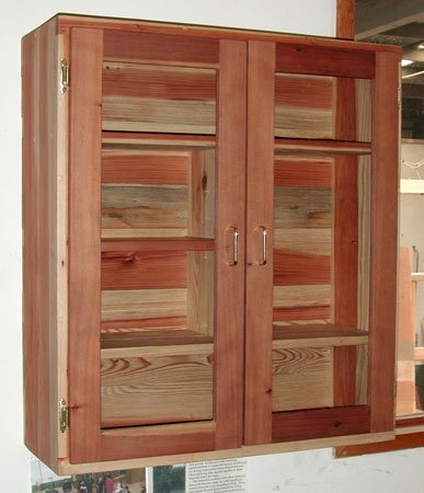 Wood Medicine Cabinet Indoor Furniture Forever Redwood