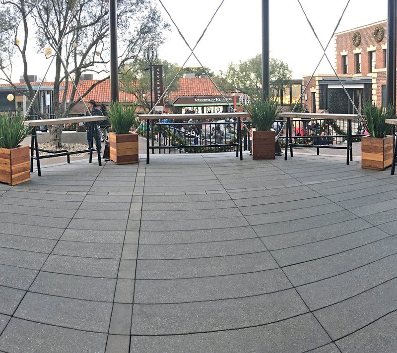 Mendocino Planters (Options: 18" L, 18" W x 24" H, California Redwood, 1 3/4-inch Feet, No Trellis, No Growing Vegetables, Transparent Premium Sealant). Photo Courtesy of Waxman's Pizzeria in Ghirardelli Square, 900 North Point Street, San Francisco, CA, 94109 Mendocino Planters (Options: 18" L, 18" W x 24" H, California Redwood, 1 3/4-inch Feet, No Trellis, No Growing Vegetables, Transparent Premium Sealant). Photo Courtesy of Waxman's Pizzeria in Ghirardelli Square, 900 North Point Street, San Francisco, CA, 94109