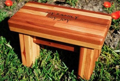 Mini Wooden Foot Stool