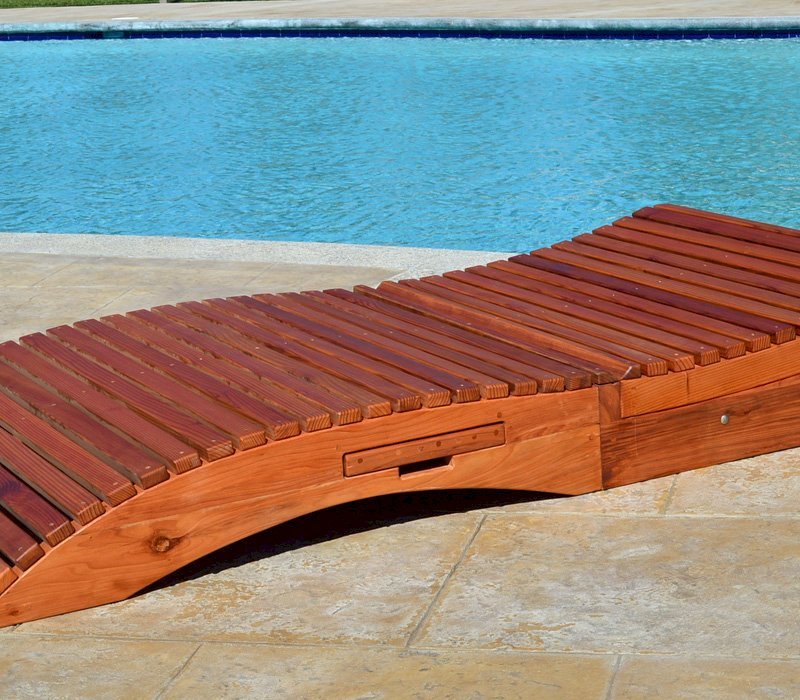 Penny Wooden Sun Lounger (Options: Honeymoon, Mature Redwood, Extra Large 78 inches, No Armrests, Snack Trays on Left Side, 13" H, Wheels, No Cushion,Transparent Premium Sealant). Penny Wooden Sun Lounger (Options: Honeymoon, Mature Redwood, Extra Large 78 inches, No Armrests, Snack Trays on Left Side, 13" H, Wheels, No Cushion,Transparent Premium Sealant).