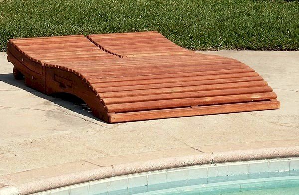 Lightning McQueen? No, its Penny's Lounger! Penny Wooden Sun Lounger (Options: Double, Mature Redwood, Snack Trays on Both Sides, 13" H, Wheels, No Cushion,Transparent Premium Sealant) Lightning McQueen? No, its Penny's Lounger! Penny Wooden Sun Lounger (Options: Double, Mature Redwood, Snack Trays on Both Sides, 13" H, Wheels, No Cushion,Transparent Premium Sealant)