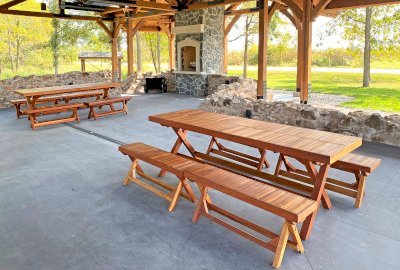 Rectangular Folding Picnic Table