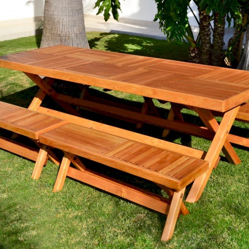 fold out picnic table and chairs