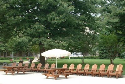 Redwood Adirondack Chair