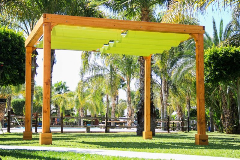 Retractable Canopy Pergola (Options: 12' L x 12' W, No Privacy Panel, Douglas-Fir, 9ft Post Height, No Electrical Wiring Trim, Gale Wind Anchor Kit, No Post Decorative Trim, No Ceiling Fan Base, No Curtain Rods Transparent Premium Sealant). Retractable Canopy Pergola (Options: 12' L x 12' W, No Privacy Panel, Douglas-Fir, 9ft Post Height, No Electrical Wiring Trim, Gale Wind Anchor Kit, No Post Decorative Trim, No Ceiling Fan Base, No Curtain Rods Transparent Premium Sealant).