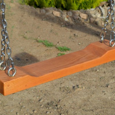 Rory's Swing Seat is the standard seat for adult and older kid use. Rory's Giant Playground Swing Sets (Options: 2 Seats, Douglas-fir, Standard Swing Seats, Transparent Premium Sealant).