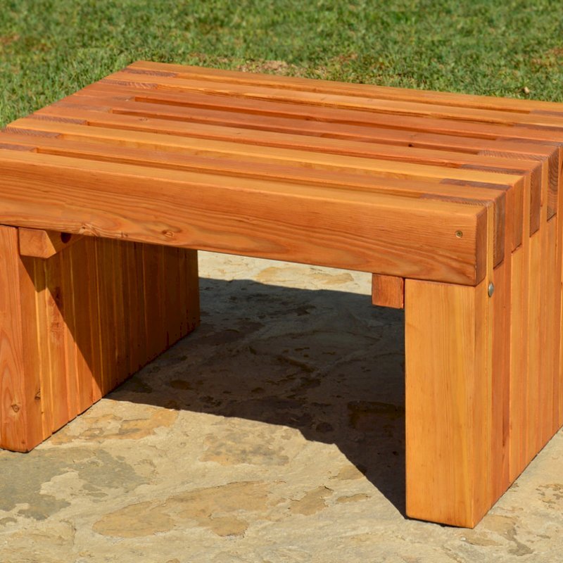 San Diego Portside Wooden Bench San Diego Portside Wooden Bench