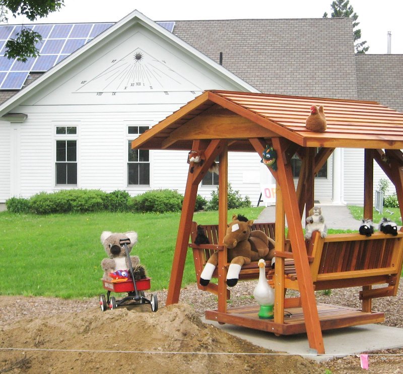 St. Anthony's Face to Face Gliders (XW Size, Redwood, No Kid's Platform, XW Roof, No Engraving, Transparent Premium Sealant). St. Anthony's Face to Face Gliders (XW Size, Redwood, No Kid's Platform, XW Roof, No Engraving, Transparent Premium Sealant).