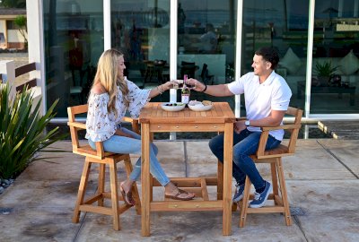 Terrace Wood Cocktail Table