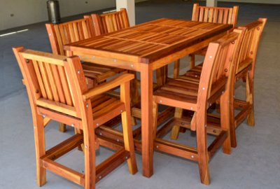 Terrace Wood Cocktail Table