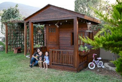 Kid's Backyard Cabin