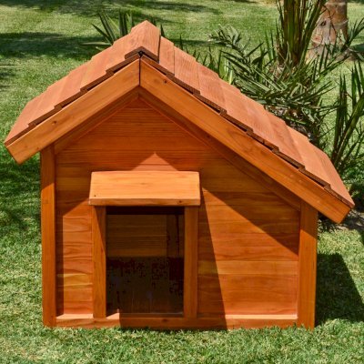 The Canine Cottages (Douglas-fir, Transparent Premium Sealant).