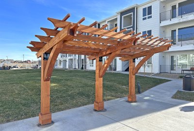 The Cantilevered Pergola