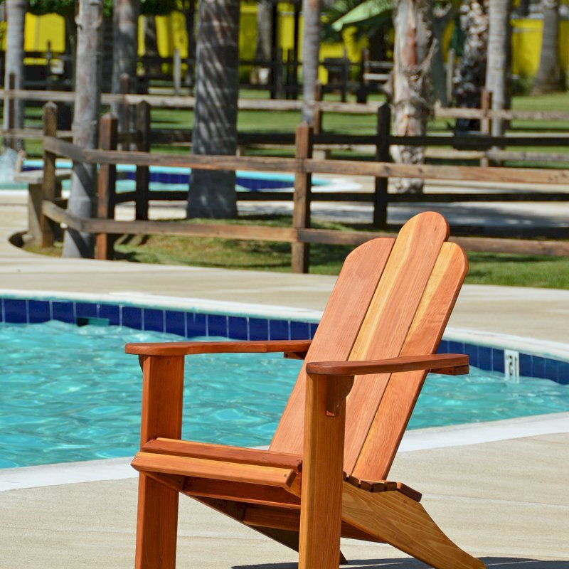 Redwood Adirondack Chair: Custom Wood Adirondack Chairs