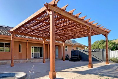 The Lattice Pergola Kit