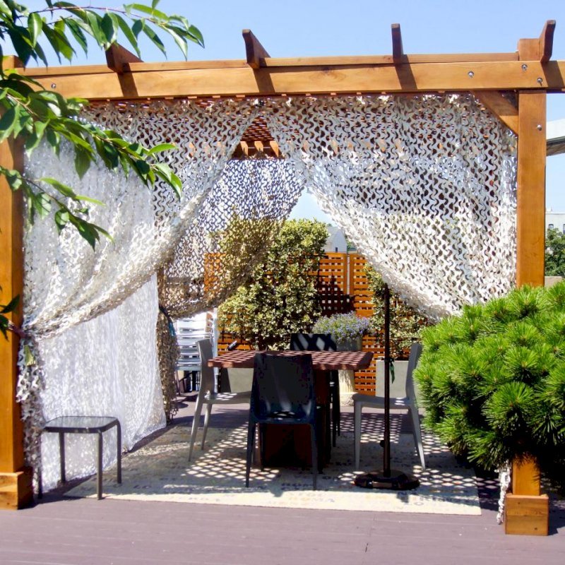 Garden Pergola (Options: 10' x 10', Mature Redwood, No Electrical Wiring Trim, Lattice Roof, 4-Post Anchor Kit for Stone, No Ceiling Fan Base, No Privacy Panels, No Curtain Rods, 9' Post Height, Transparent Premium Sealant). Garden Pergola (Options: 10' x 10', Mature Redwood, No Electrical Wiring Trim, Lattice Roof, 4-Post Anchor Kit for Stone, No Ceiling Fan Base, No Privacy Panels, No Curtain Rods, 9' Post Height, Transparent Premium Sealant).
