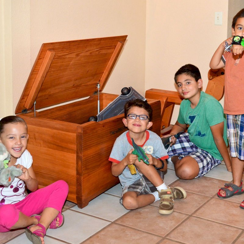 The Little Prince Toy Chest (Options: Mature Redwood, Custom Engraving, Transparent Premium Sealant). The Little Prince Toy Chest (Options: Mature Redwood, Custom Engraving, Transparent Premium Sealant).