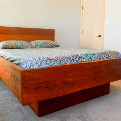 Mathieu Heritage Beds (Options: Queen, Squared Corner, Transparent Premium Sealant). Photo Courtesy of Mitch Matthew of Rio Rancho, New Mexico.