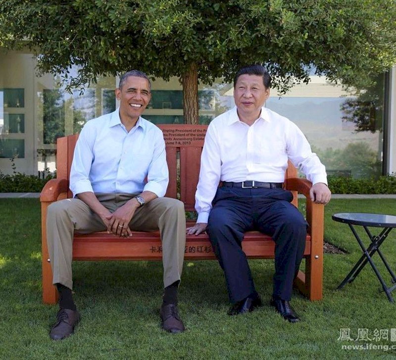 The Presidential Bench (Options: 5 ft, No Cushion, Custom Engraving). Photo shows President Obama and Chinese President Xi Jinping at Sunnysland Summit, Saturday June 8th. Find the full note at: http://english.cri.cn/11354/2013/06/09/2724s769296_1.htm The Presidential Bench (Options: 5 ft, No Cushion, Custom Engraving). Photo shows President Obama and Chinese President Xi Jinping at Sunnysland Summit, Saturday June 8th. Find the full note at: http://english.cri.cn/11354/2013/06/09/2724s769296_1.htm