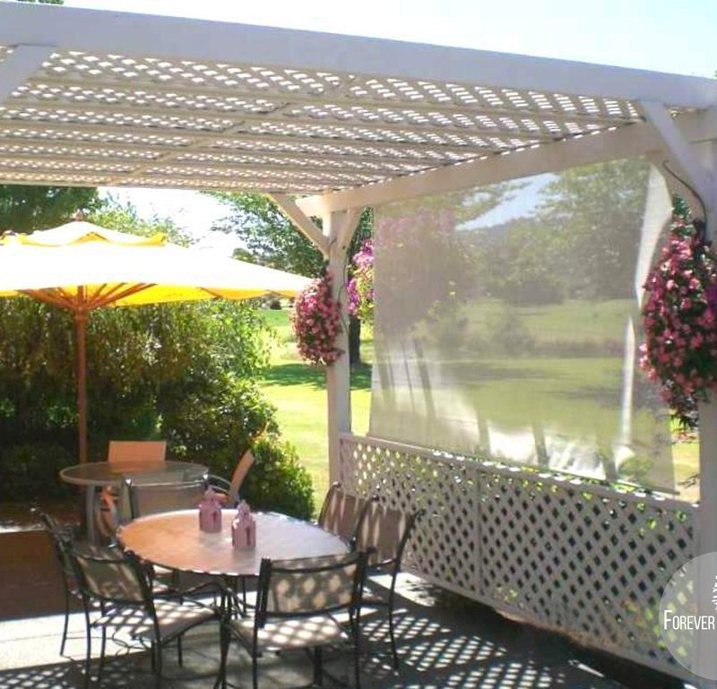 The Traditional Wooden Garden Pergola Custom Made From Redwood