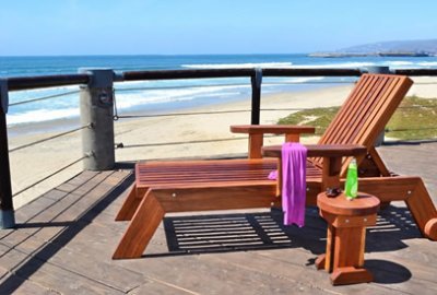Tony's Wooden Deck Lounger