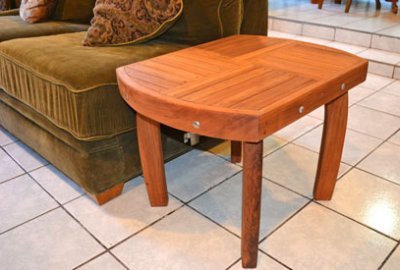 Vera's Custom Wood Side Table