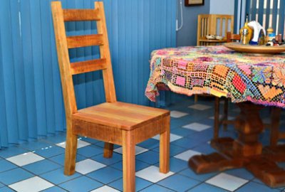 Wood Ladderback Chair